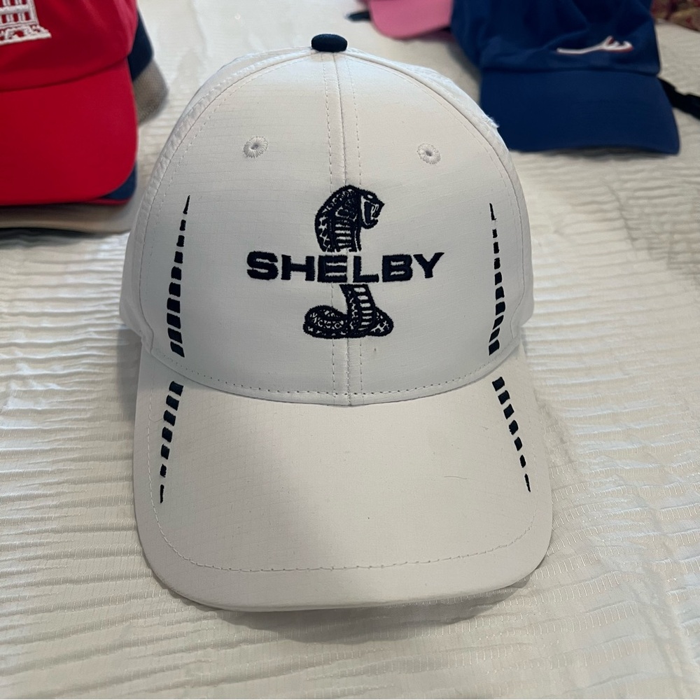 Shelby GT Mustang Snake White Performance Hat
